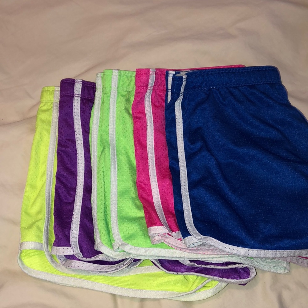 5 for 25$ justice athletic shorts